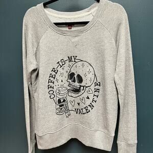 Upcycled Coffee is my Valentine Size Medium